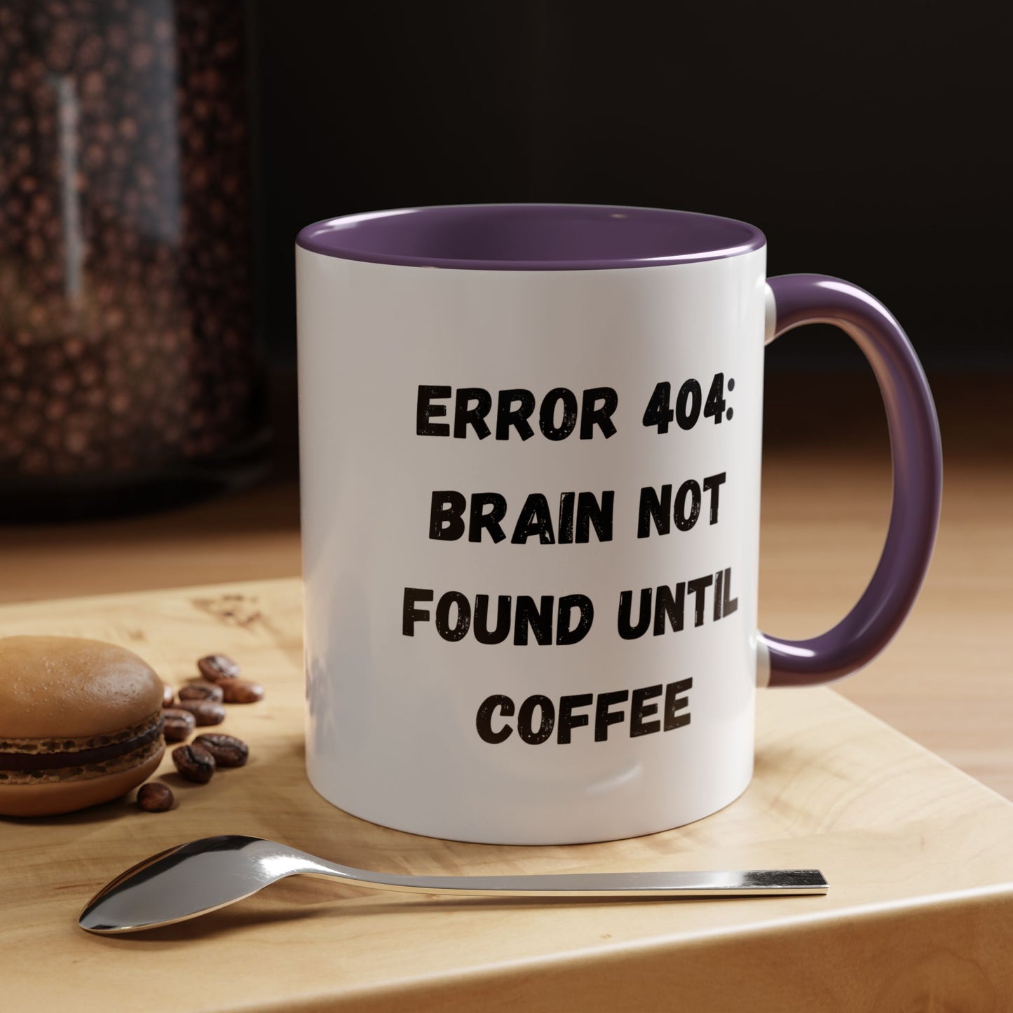 Error 404 Coffee Mug - Perfect for Your Daily Brew, Gift for Programmers, Humor for Coffee Lovers, Office Desk Decor, Nerdy Kitchenware