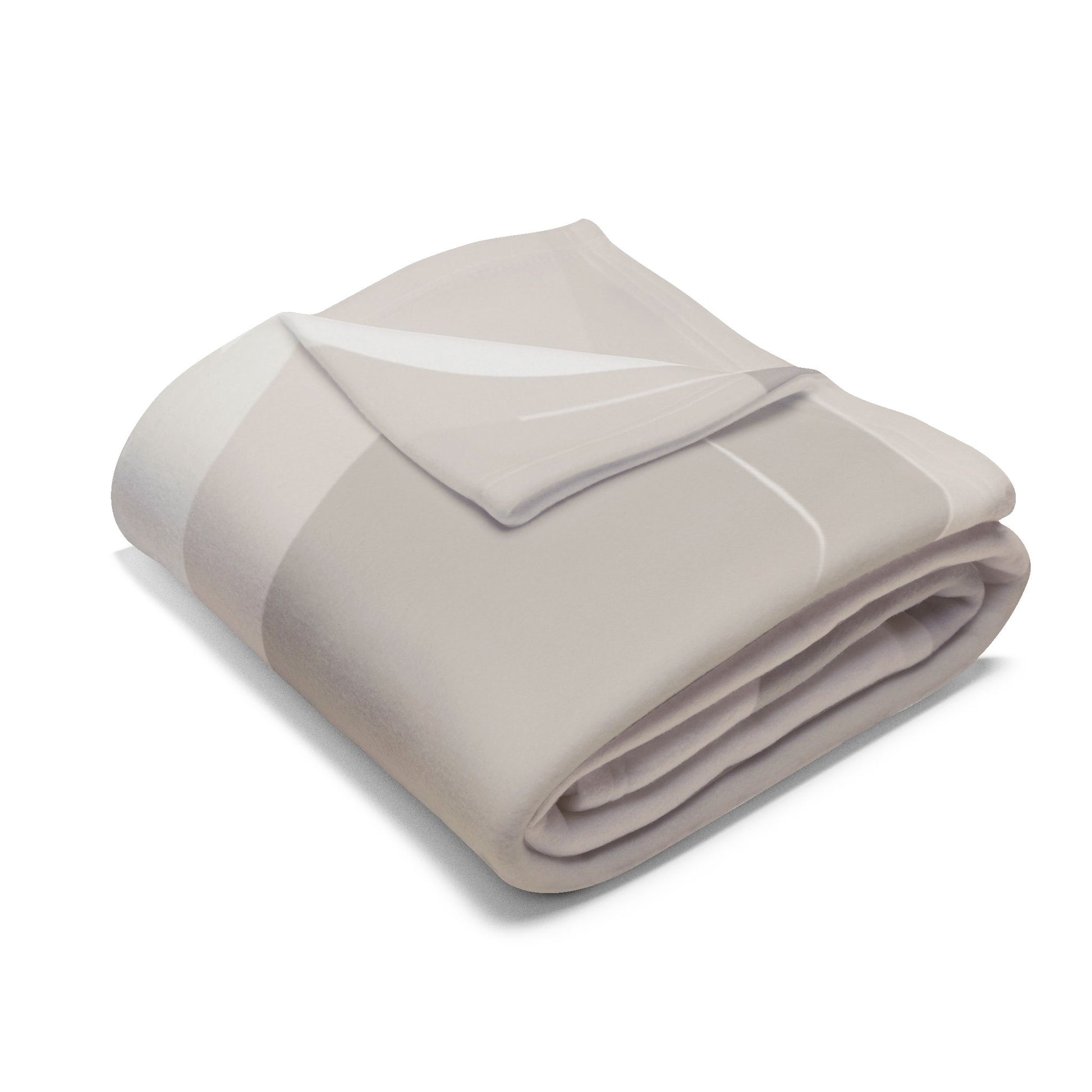 Abstract neutral swirls Arctic fleece blanket by Printify featuring modern, minimal home decor design for cozy comfort.