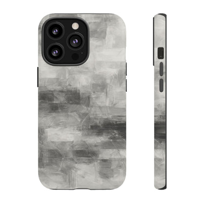 Stylish Phone Case for Tough Protection, Marble Grey Design, Customizable Gift for Her, Unisex Mobile Accessory, Birthday Present, [...] - TRV