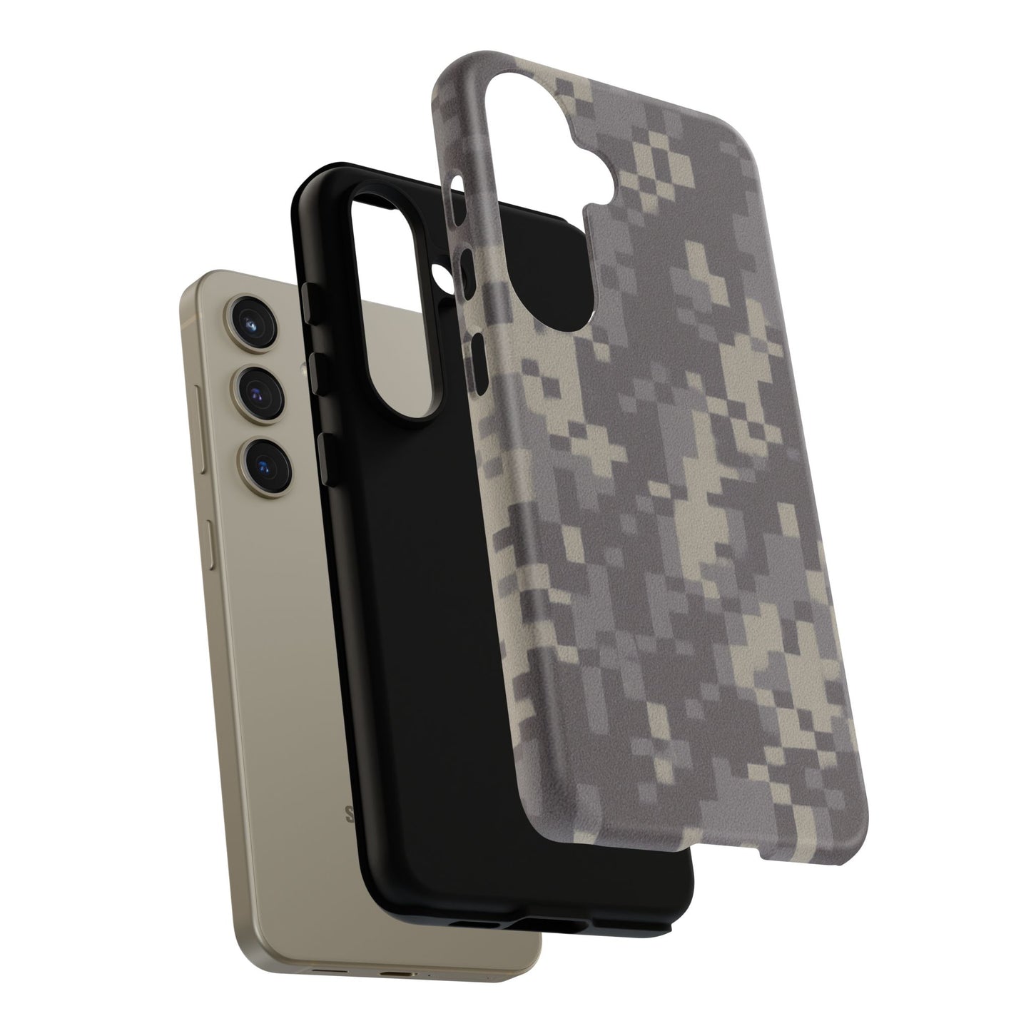 Camouflage Phone Case, Military Style Cover, Tough Phone Protection, Durable Phone Accessory, Gift for Veterans, Outdoor Enthusiasts - TRV