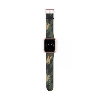 Camouflage Watch Band - Stylish Camo Wrist Strap for Outdoor Lovers, Perfect Gift for Adventurers, Fitness Enthusiasts, Casual Everyday Use - TRV