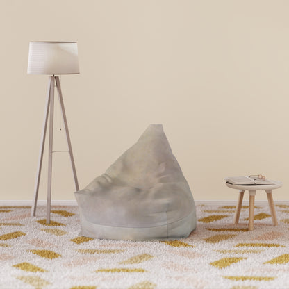 Neutral Marble Texture Bean Bag Chair Cover | Beige Stone Print