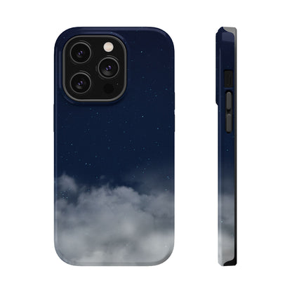 Night Sky Magnetic Impact-Resistant Phone Case — Foggy Cloud Design