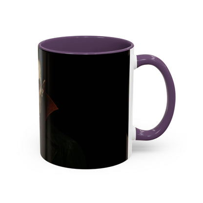 Gothic Dracula Vampire Accent Coffee Mug | Spooky Halloween Gift, Unique Home Decor, Collector's Mug, Coffee Lover's Gift - TRV