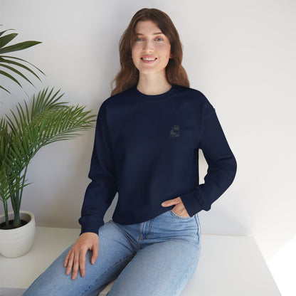 Stack of Books with Mug and Plant Sweatshirt | Cozy Reading Crewneck