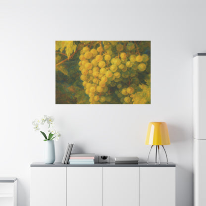 Yellow Grape Cluster Canvas - TRV