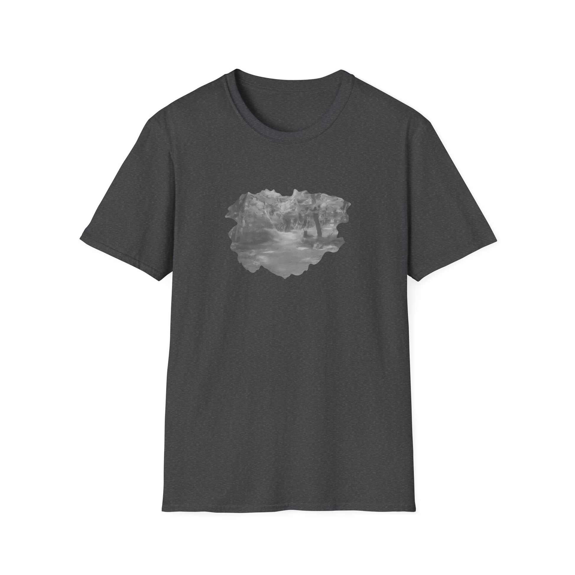 Serene Nature Landscape T-Shirt - Comfortable Unisex Tee, Outdoor Adventures, Nature Lover Gift, Casual Wear, Stylish Spring Top - TRV