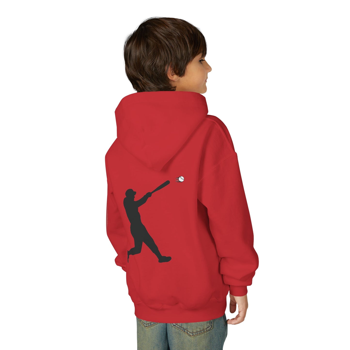 Youth Baseball Swing Hoodie | Perfect Gift for Young Players | Sports Sweatshirt | Custom Athletic Wear | Birthday Gift, Team Apparel, [...]