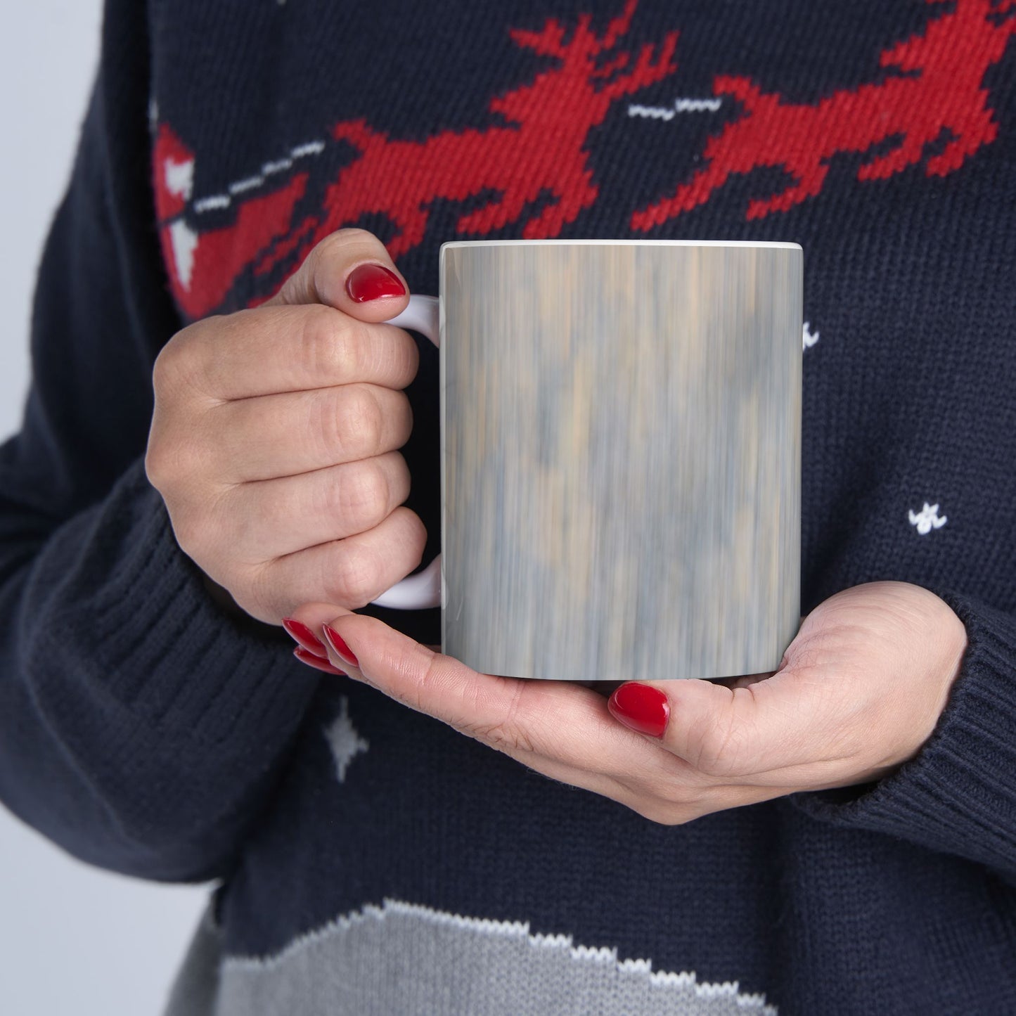 Elegant Gradient Ceramic Mug - Perfect for Coffee Lovers and Home Decor - TRV
