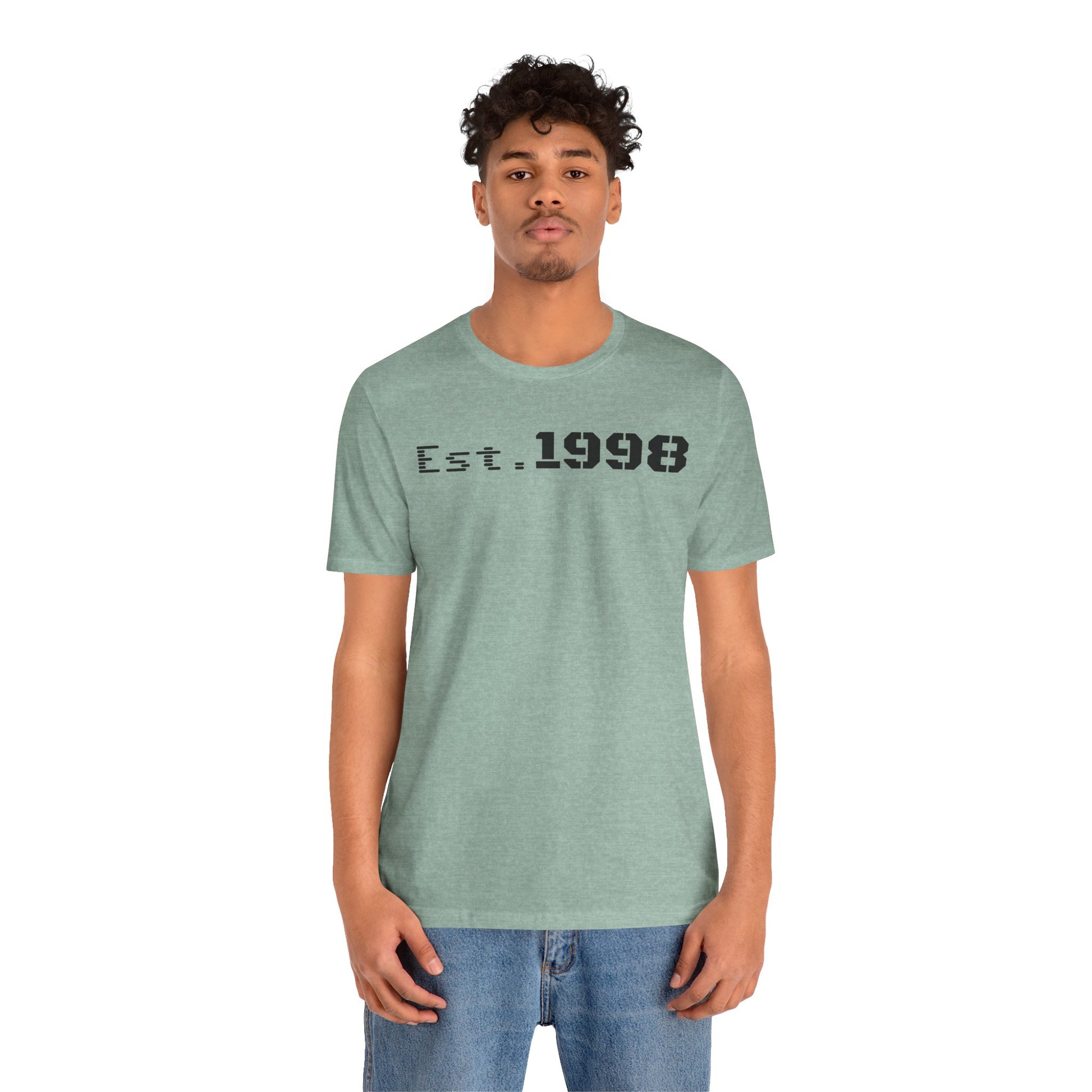 Vintage Est. 1998 Tee - Retro Unisex Shirt for Birthdays, Gifts, Everyday Wear, Casual Style, Nostalgia - TRV