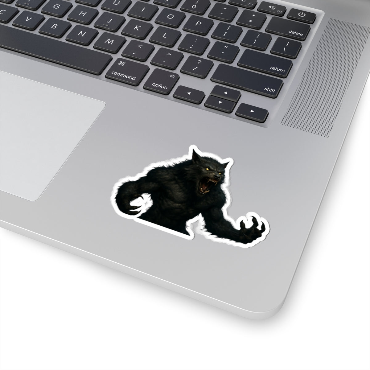 Fierce Werewolf Kiss-Cut Stickers | Halloween Decor, Laptop Decals, Spooky Gifts, Monster Lovers, Unique Party Favors