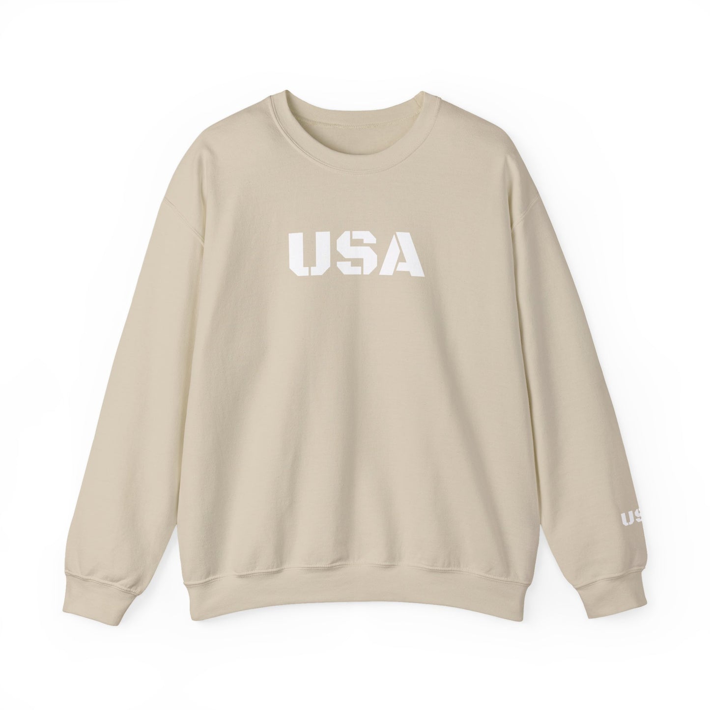 Cozy USA Unisex Crewneck Sweatshirt | Perfect Layering Piece for Every Season | Great Gift for Him/Her | Trendy Style for Casual Outings