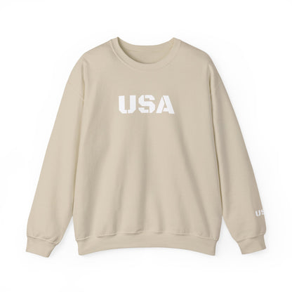 Cozy USA Unisex Crewneck Sweatshirt | Perfect Layering Piece for Every Season | Great Gift for Him/Her | Trendy Style for Casual Outings