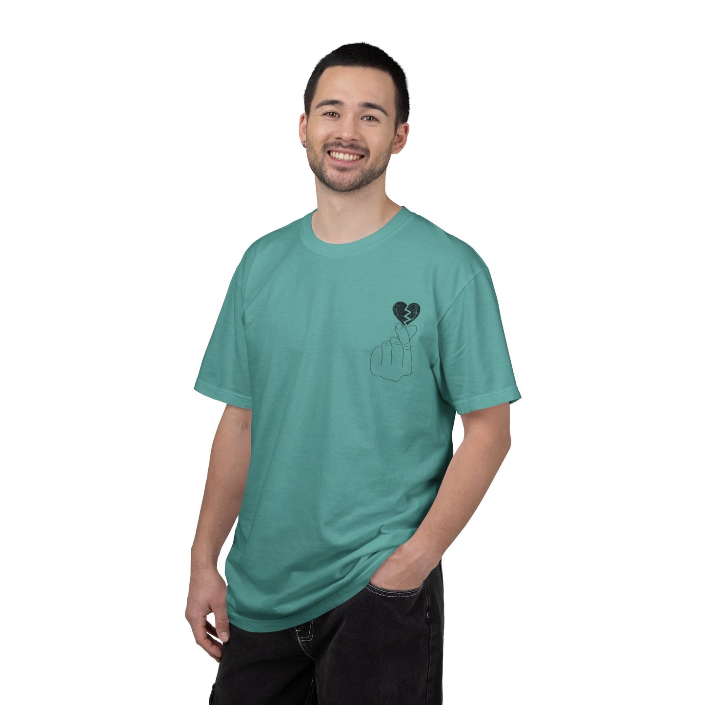 Heartbreak Unisex Garment-Dyed T-Shirt - Trendy Casual Tee for Self-Expression