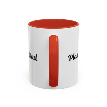 Plant Dad Accent Coffee Mug - Perfect Gift for Gardening Enthusiasts