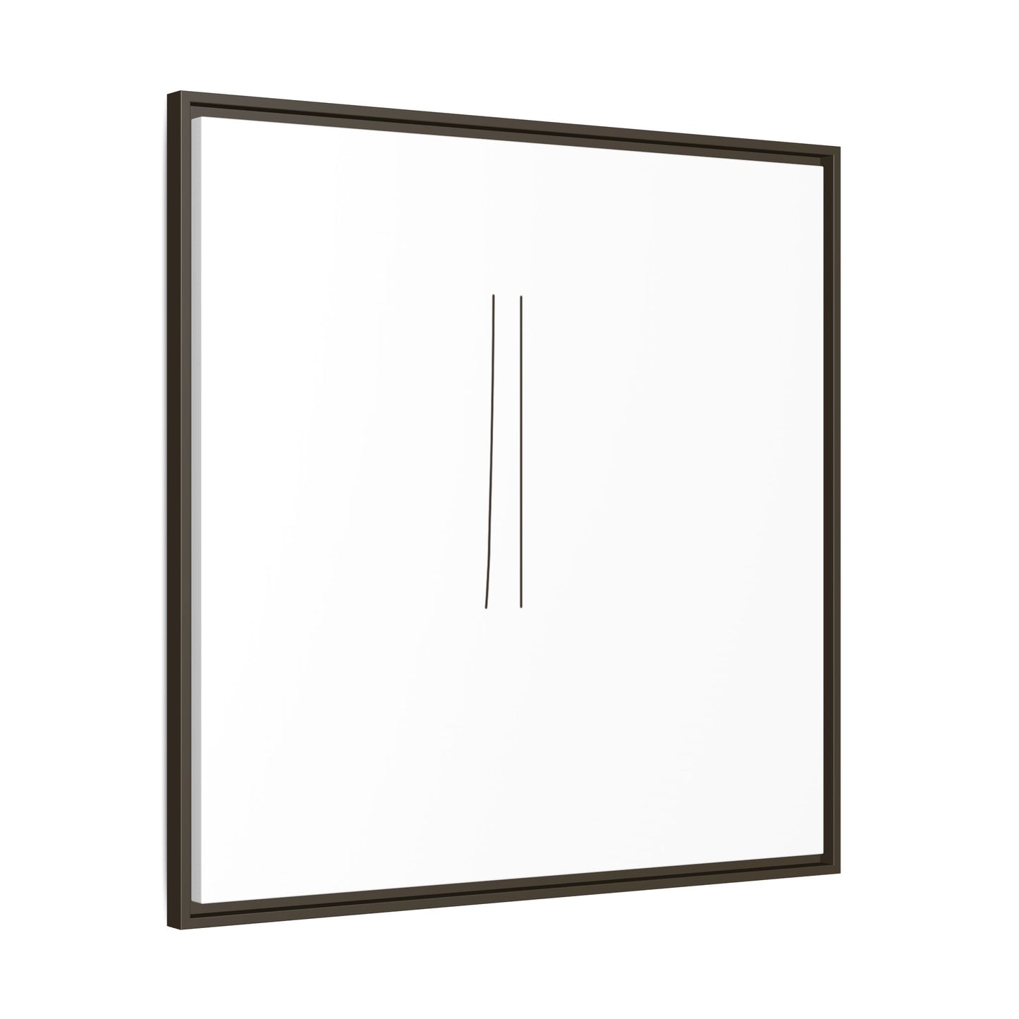 Minimal Line Art | Matte Canvas Framed