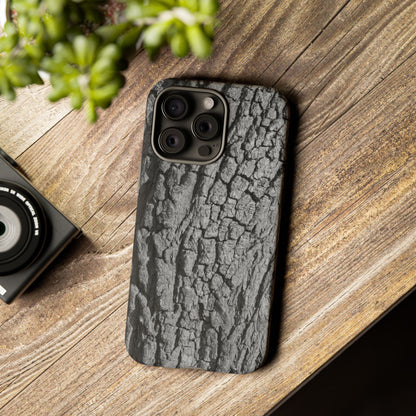 Rustic Bark Phone Case - Tough and Durable Protection - TRV