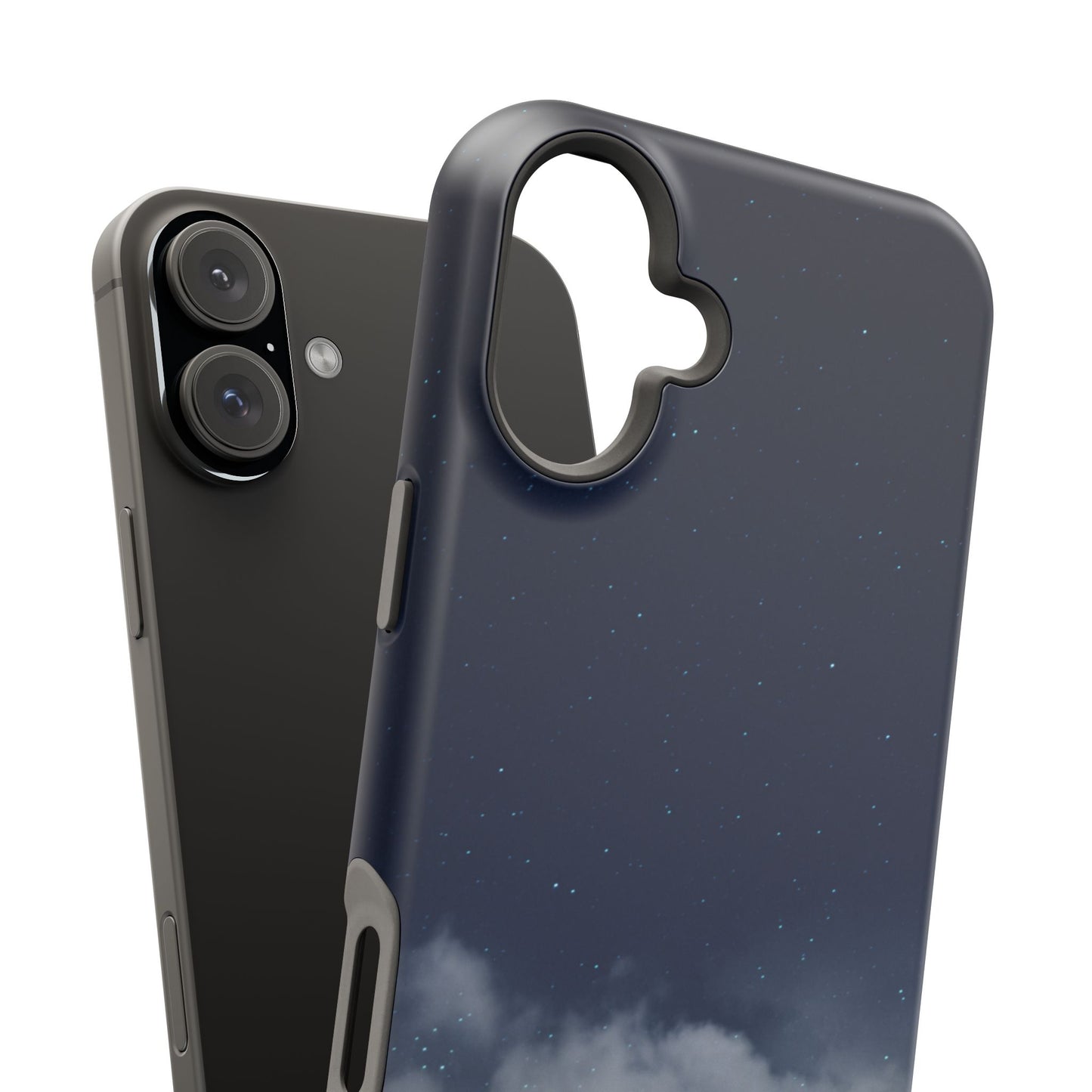 Night Sky Magnetic Impact-Resistant Phone Case — Foggy Cloud Design