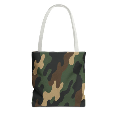 Stylish Camouflage Tote Bag, Reusable Shopping Bag, Beach Tote, Casual Carry-All, Gift for Him or Her - TRV