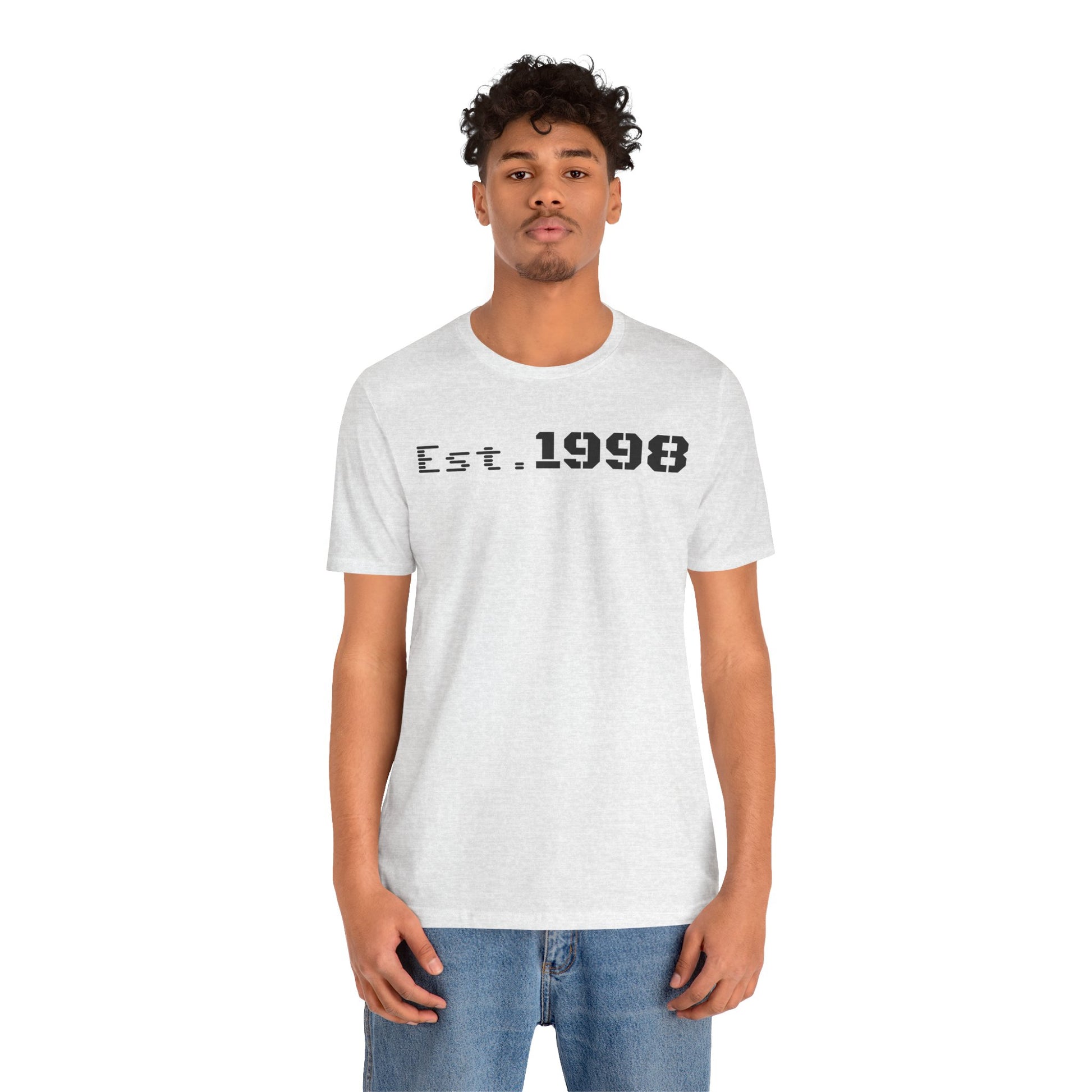 Vintage Est. 1998 Tee - Retro Unisex Shirt for Birthdays, Gifts, Everyday Wear, Casual Style, Nostalgia - TRV