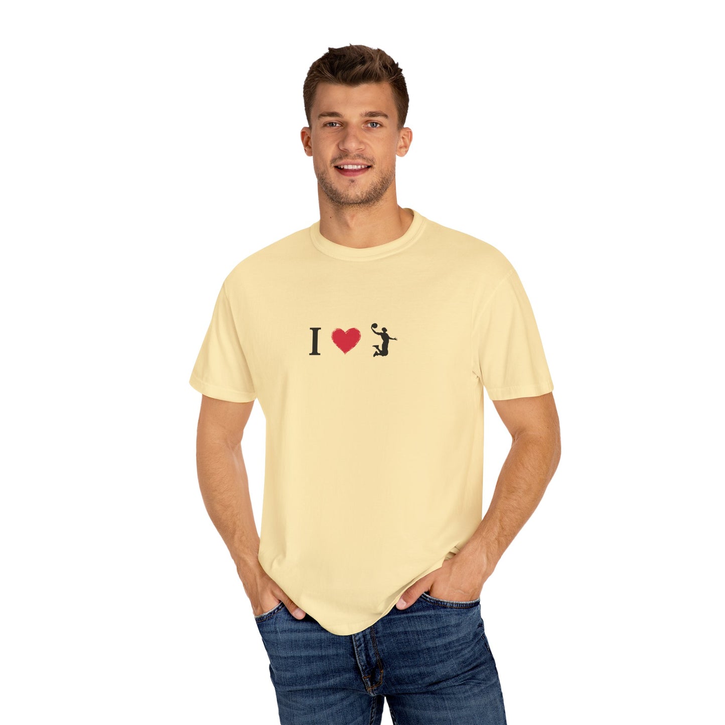 I Love [Activity] Unisex Garment-Dyed T-shirt, Casual Tee, Gift for Him, Gift for Her, Everyday Style, Fun Apparel - TRV