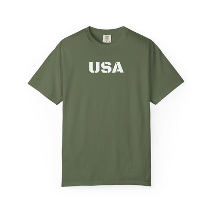 USA Vintage Unisex T-Shirt, Soft Cotton Tee, Casual Wear, Gifts for Her & Him, Summer Essentials, Independence Day Apparel - TRV