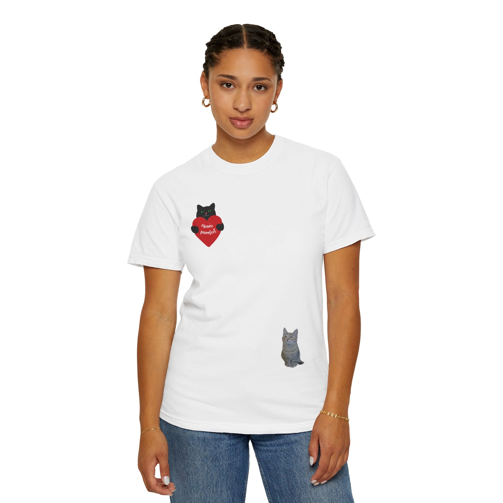 Cat Lover Unisex T-Shirt, Cute Cat Tee, Gift for Cat Owners, Animal Lover Shirt, Birthday Gift, Casual Comfort Tee, Pet Theme - TRV
