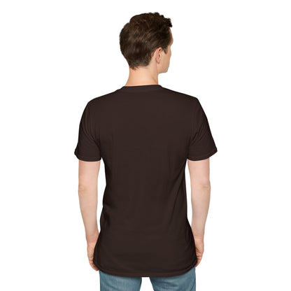 Minimalist Nature-Inspired Unisex Softstyle T-Shirt, Casual Wear, Everyday Style, Gift for Nature Lovers, Eco-Friendly Fashion