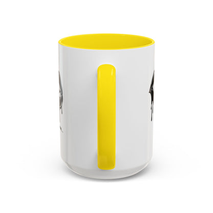 Vampire Lip Accent Coffee Mug - 11oz & 15oz - Unique Halloween Gift
