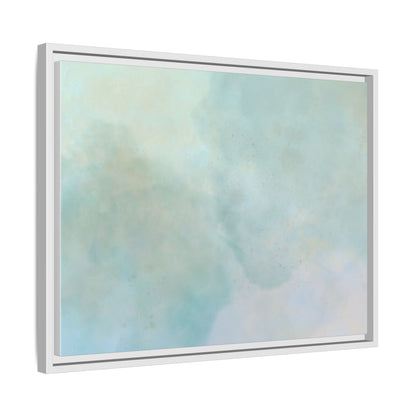 Soft Abstract Pastel Watercolor Matte Canvas