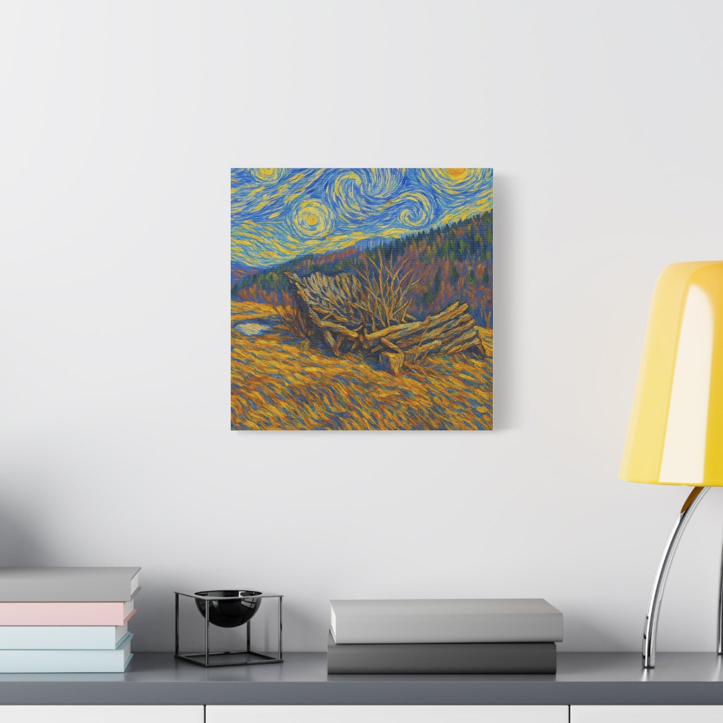 Artistic Van Gogh Style Canvas Wall Art, Nature Inspired Decor, Home Aesthetic, Gift for Art Lovers, Gallery Wall Piece, Living Room Decor, [...] - TRV