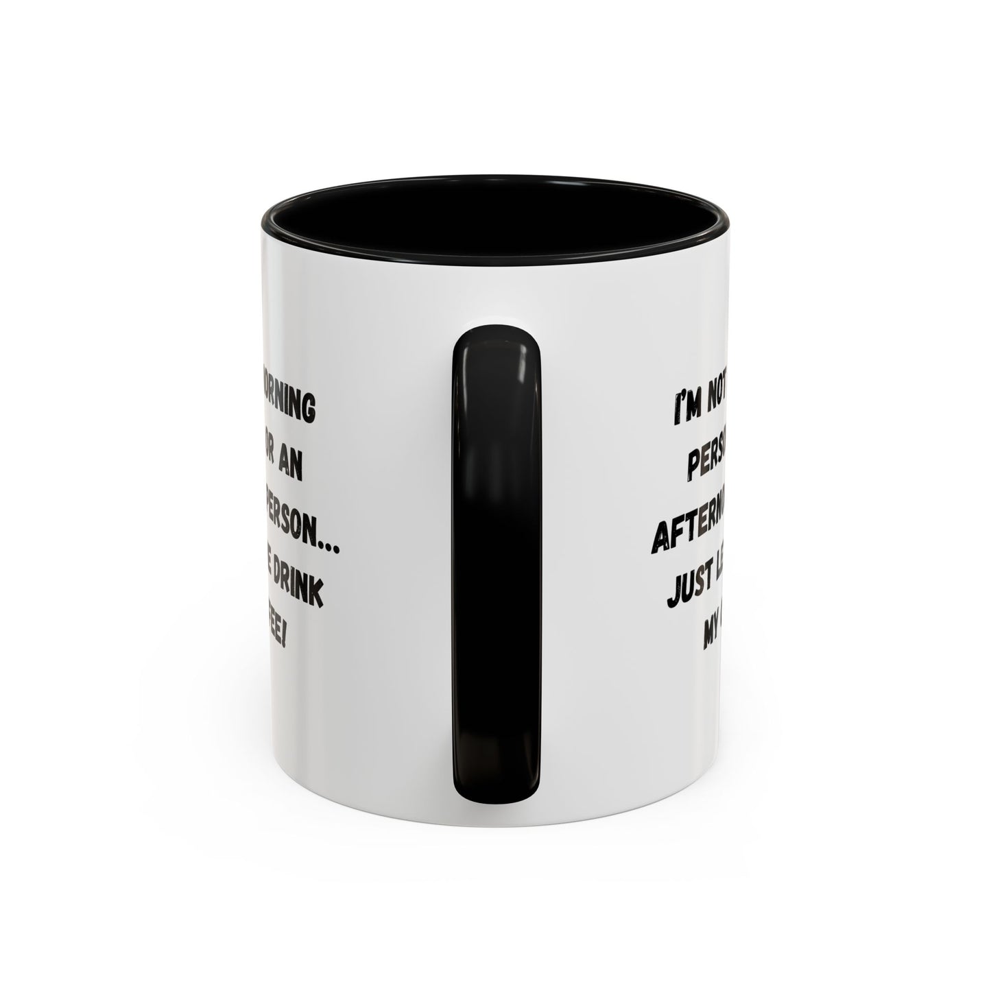 Funny Coffee Mug for Night Owls, I'm Not a Morning Person Mug, Gift for Coffee Lovers, Unique Drinkware, Humor Mug
