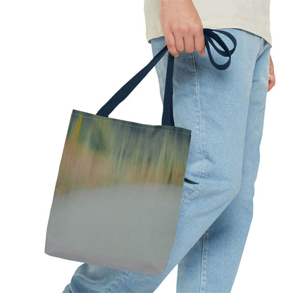 Serene Landscape Tote Bag - Stylish Eco-Friendly Carryall for Everyday Use - TRV