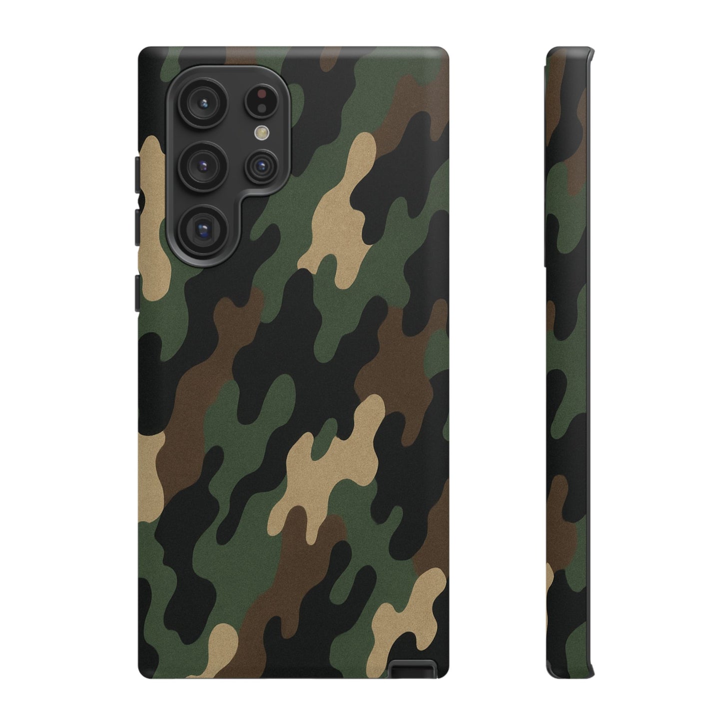 Camouflage Phone Case, Tough Cases, Military Style, Unique Phone Accessories, Gift for Him, Durable Phone Cover - TRV