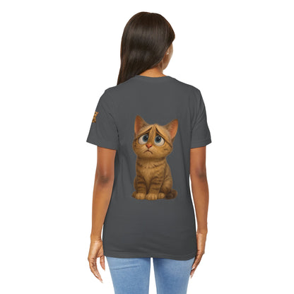 Adorable Cat Graphic Tee, Cute Pet Lover Shirt, Animal Lover Gift, Funny Cat Apparel, Birthday, Christmas, Everyday Use - TRV