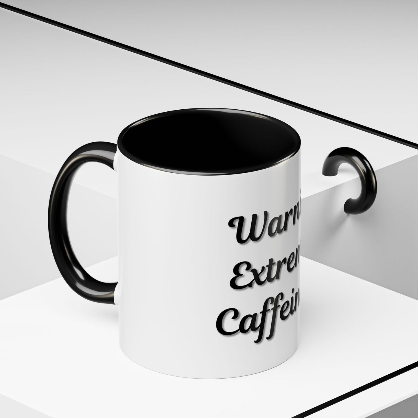Funny Warning Coffee Mug - Extremely Caffeinated | Perfect Gift for Coffee Lovers - TRV