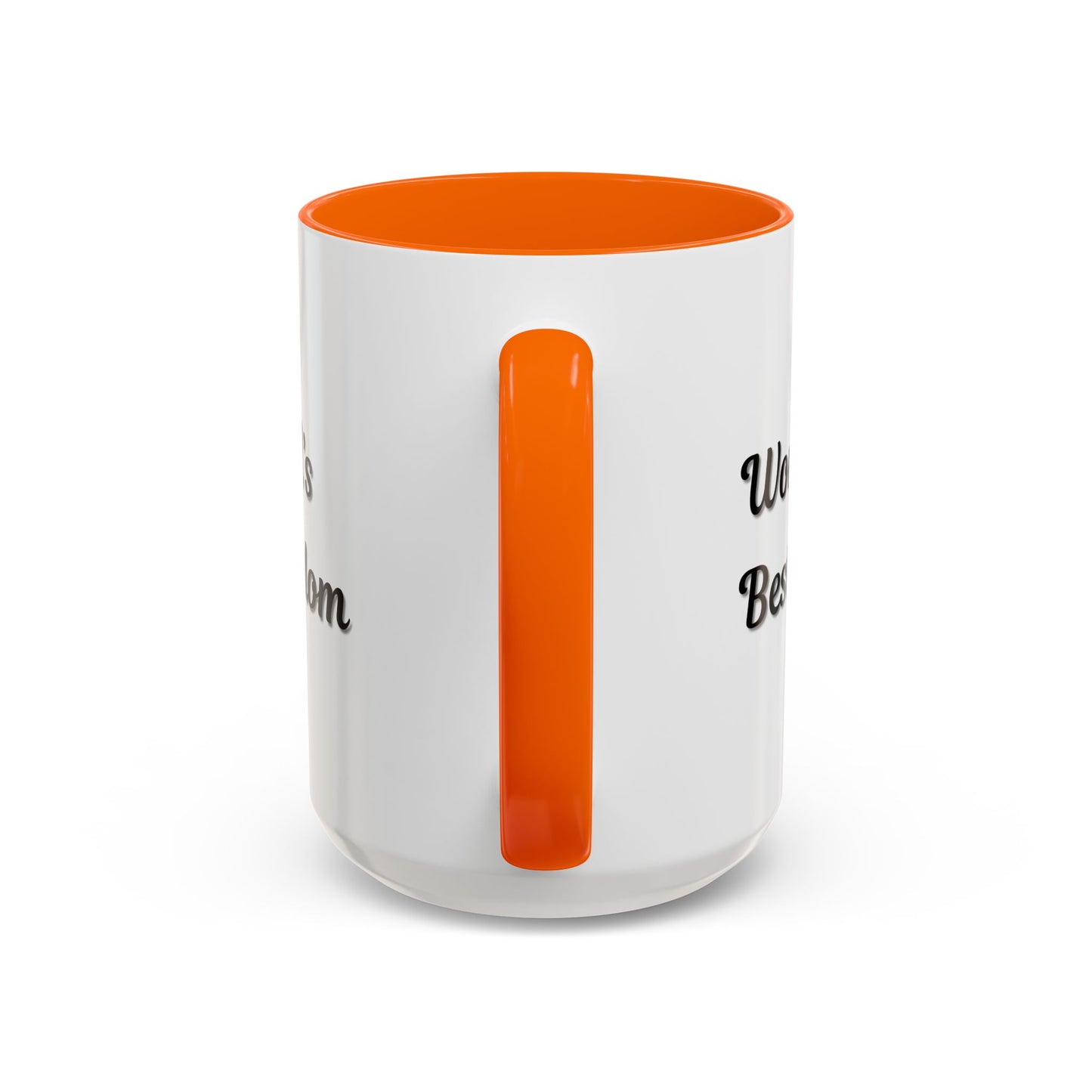 World's Best Mom Accent Coffee Mug - 11oz & 15oz - Perfect Gift for Mother's Day
