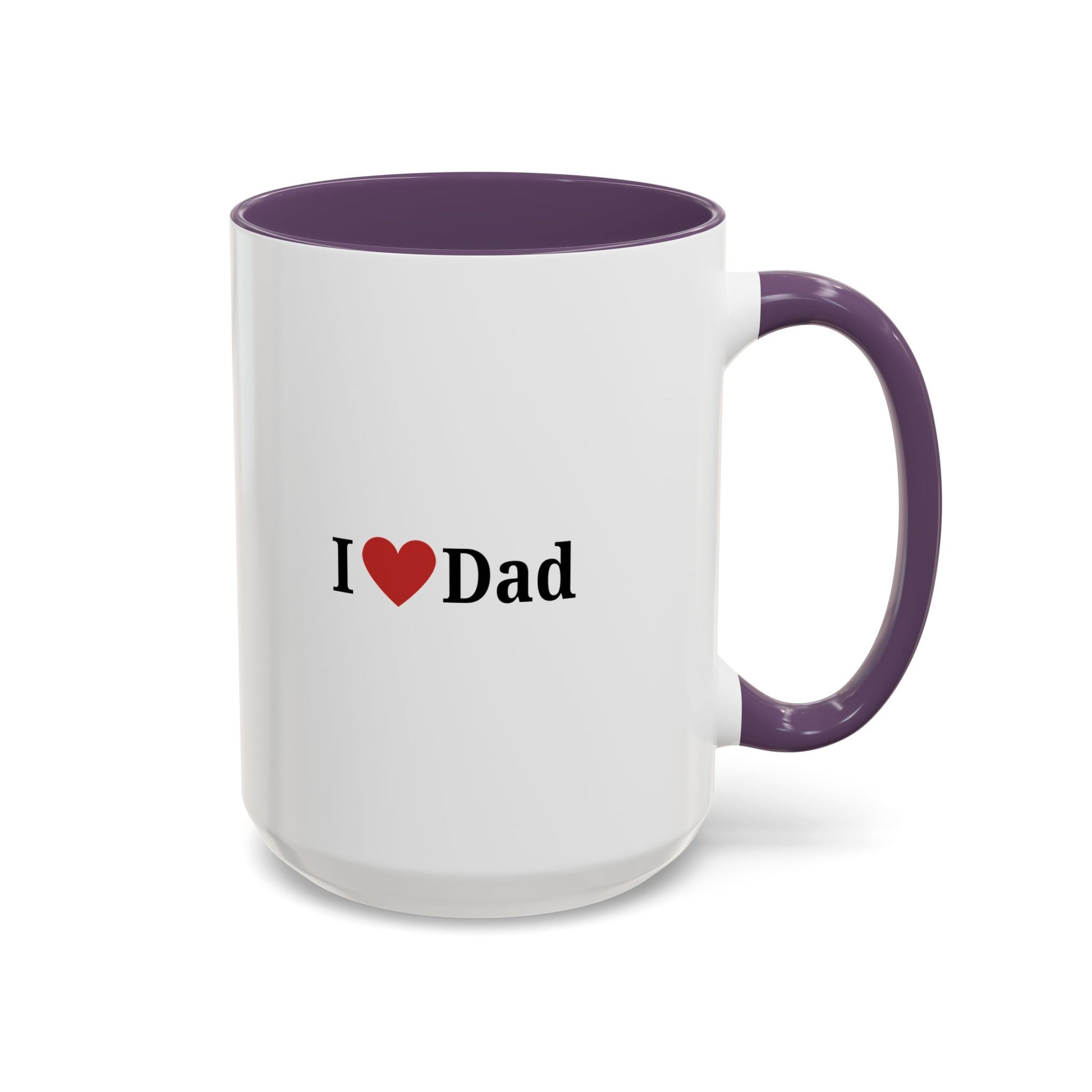 I Love Dad Accent Coffee Mug - Perfect Gift for Father's Day & Birthdays - TRV