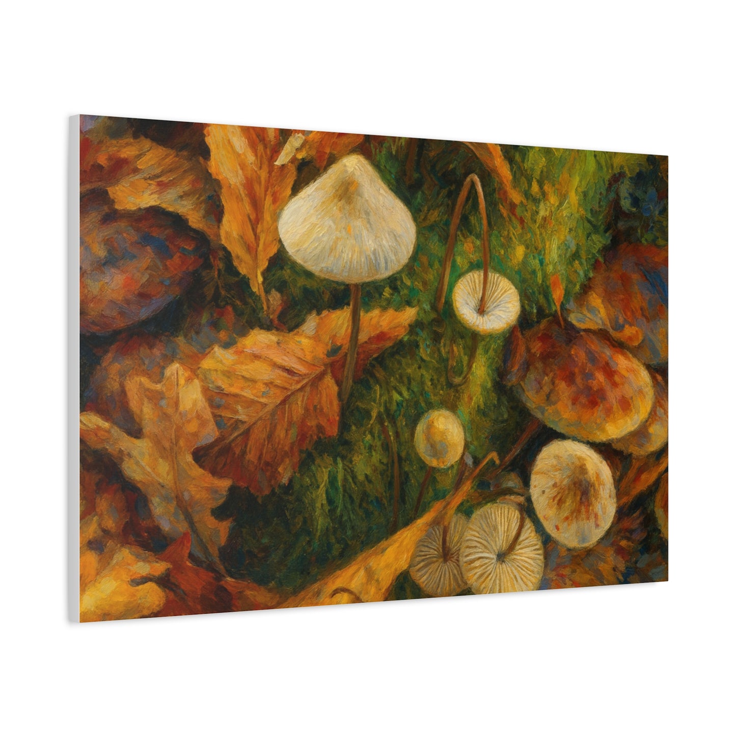 Autumn Mushrooms Canvas - TRV