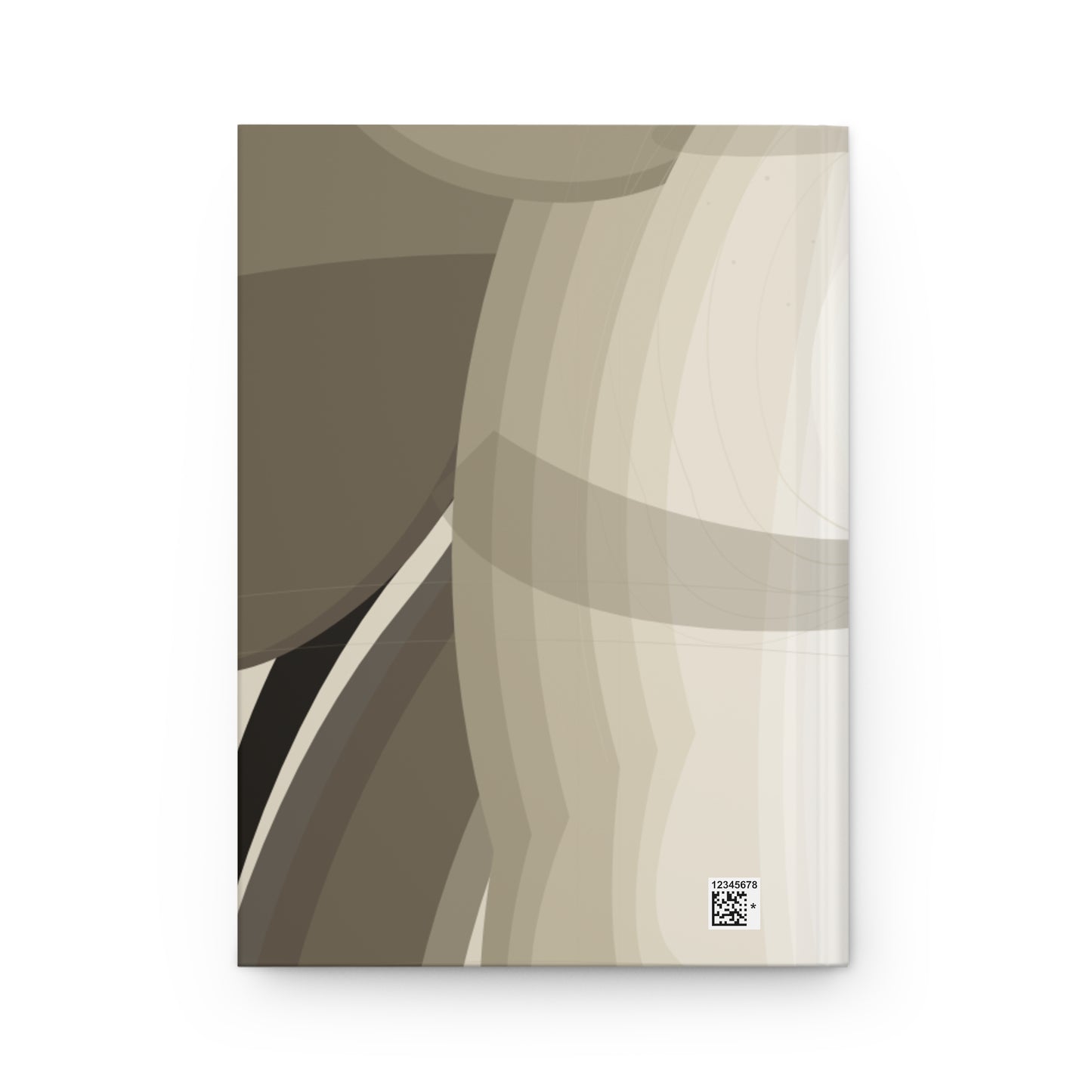 Neutral Abstract Shapes Journal | Hardcover Journal