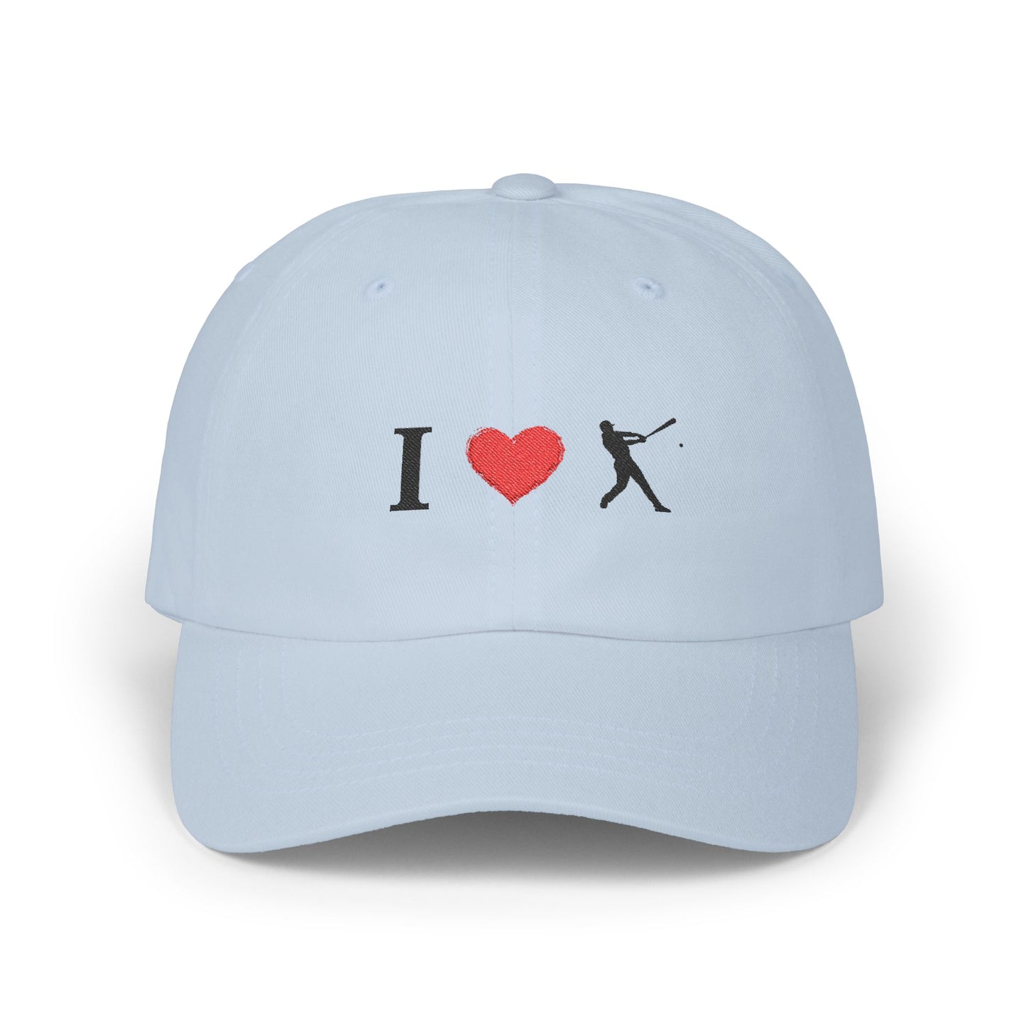 I Love Baseball Dad Cap, Sporty Hat for Dads, Baseball Lover Gift, Father's Day Gift, Casual Everyday Wear - TRV
