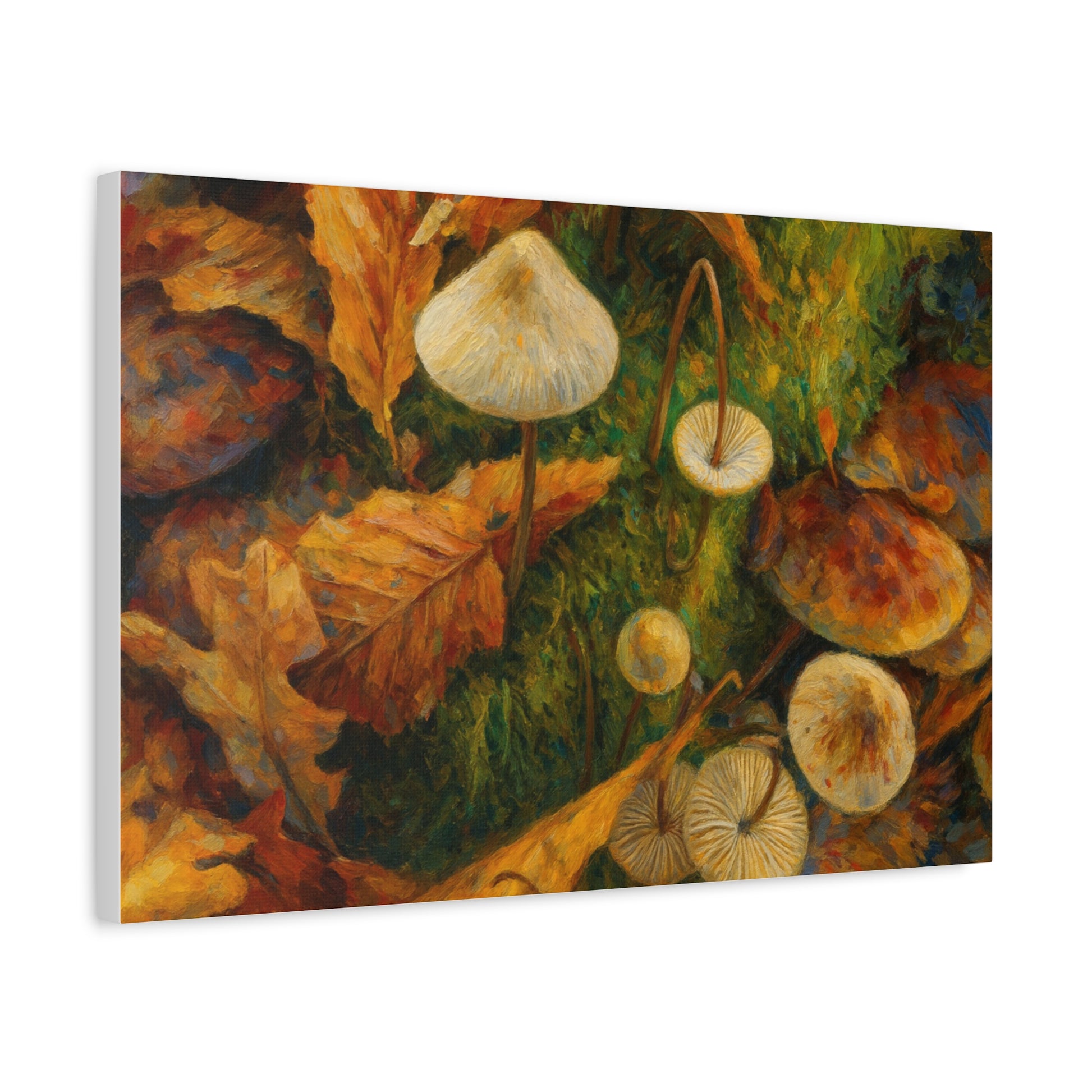 Autumn Mushrooms Canvas - TRV