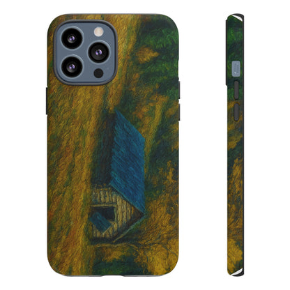 Artistic Phone Case by Tough Cases, Nature-Inspired Phone Protection, Unique Gift for Nature Lovers, Stylish Accessory, Fall Aesthetic - TRV