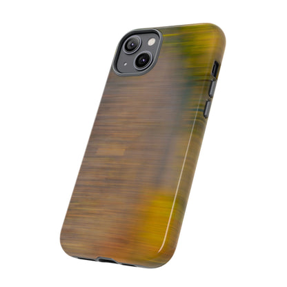 Autumn Blur Tough Phone Case — Fall Colors Protective iPhone Cover