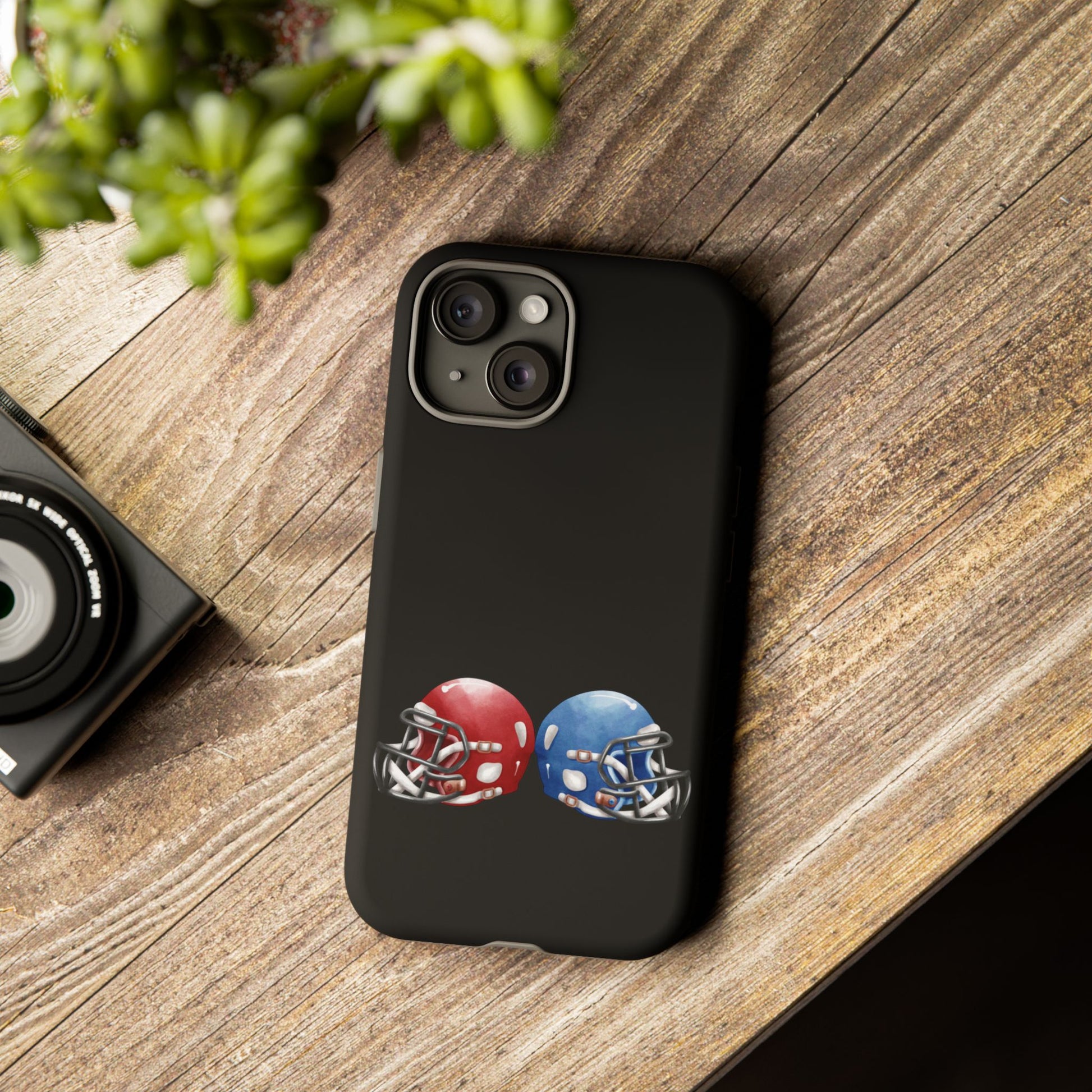 Football Helmet Phone Case, Tough Cases for Sports Fans, Gifts for Gamers, Durable Phone Cover, Unique Tech Accessories - TRV