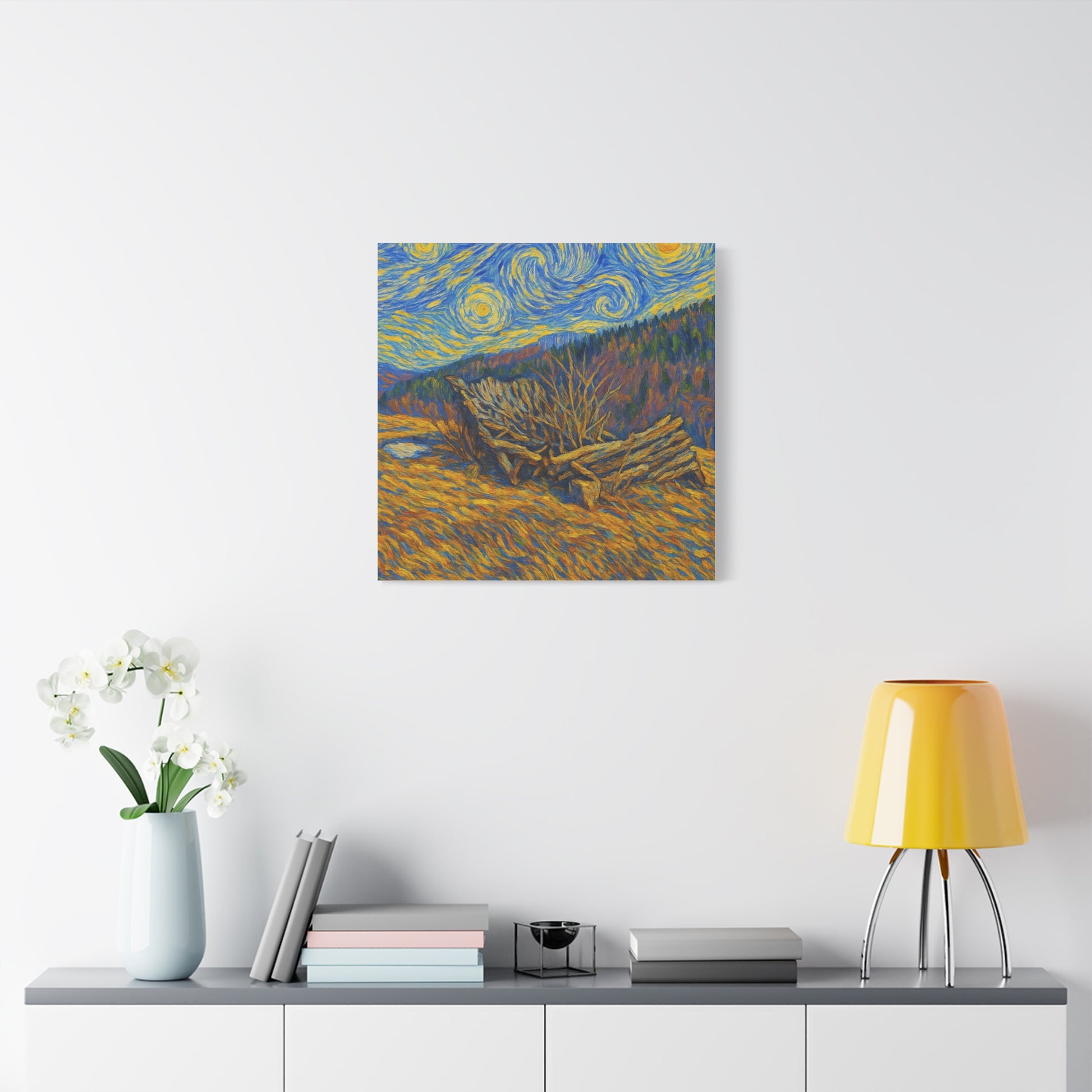 Artistic Van Gogh Style Canvas Wall Art, Nature Inspired Decor, Home Aesthetic, Gift for Art Lovers, Gallery Wall Piece, Living Room Decor, [...] - TRV