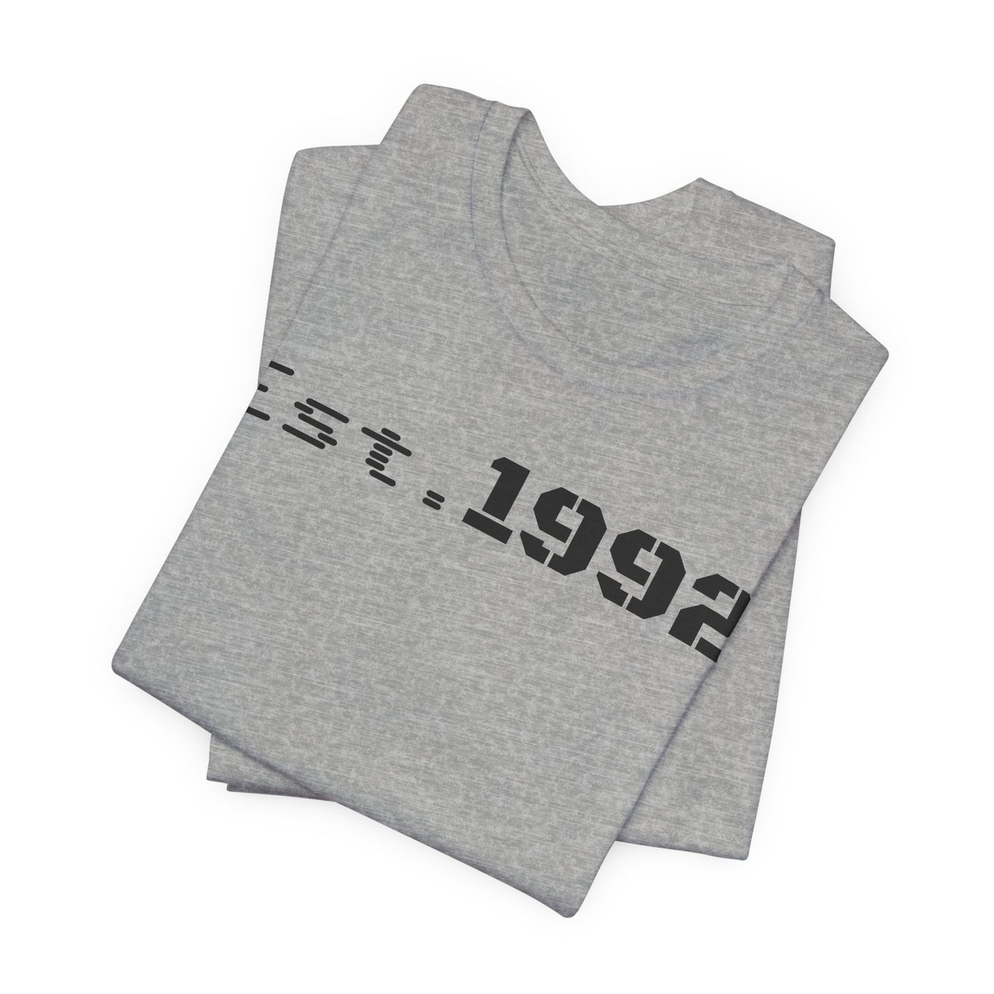 Est. 1992 Unisex Jersey Tee - Retro Birthday Gift, Casual Wear, Cool Vintage T-Shirt, Gift for Him, Gift for Her - TRV