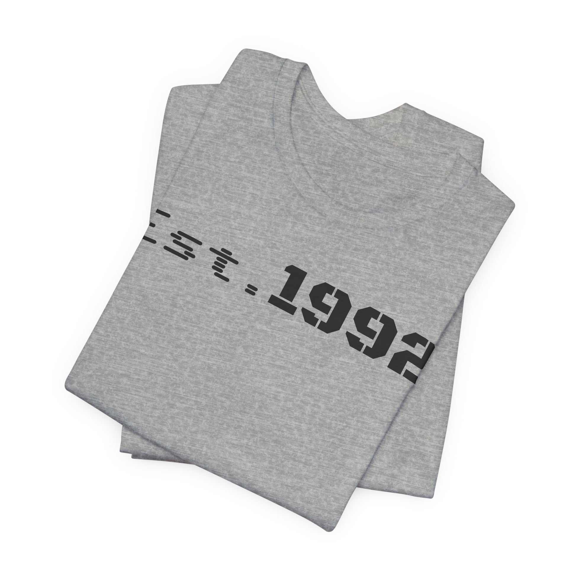 Est. 1992 Unisex Jersey Tee - Retro Birthday Gift, Casual Wear, Cool Vintage T-Shirt, Gift for Him, Gift for Her - TRV