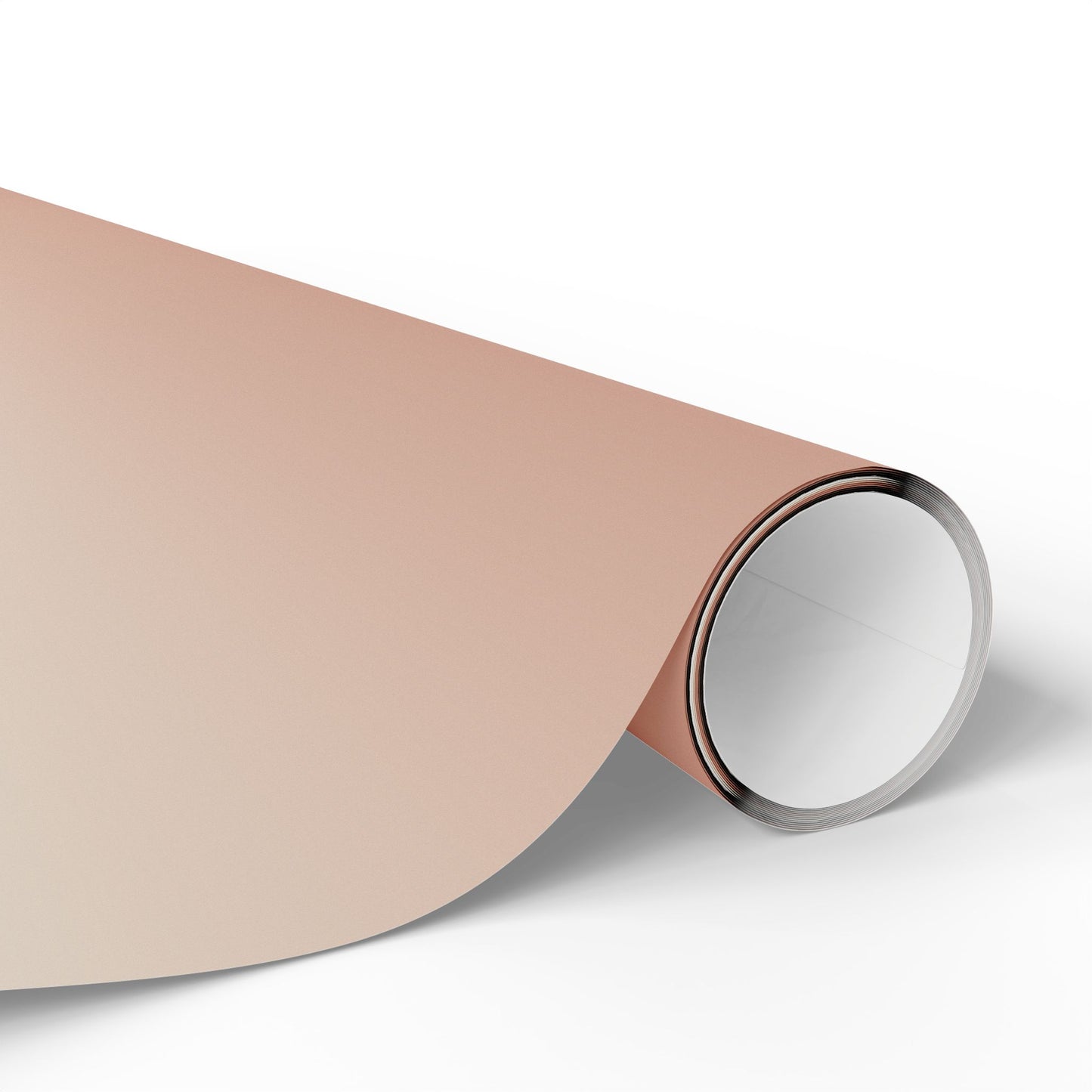 Neutral Ombre Gradient Wrapping Paper Roll — Minimal Beige to Brown Gift Wrap for Weddings, Birthdays & Everyday