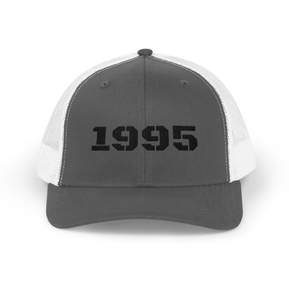 1995 Snapback Trucker Cap, Retro Cap, Vintage Style Hat, Birthday Gift, Casual Wear, 90s Fashion, Unisex Headwear - TRV